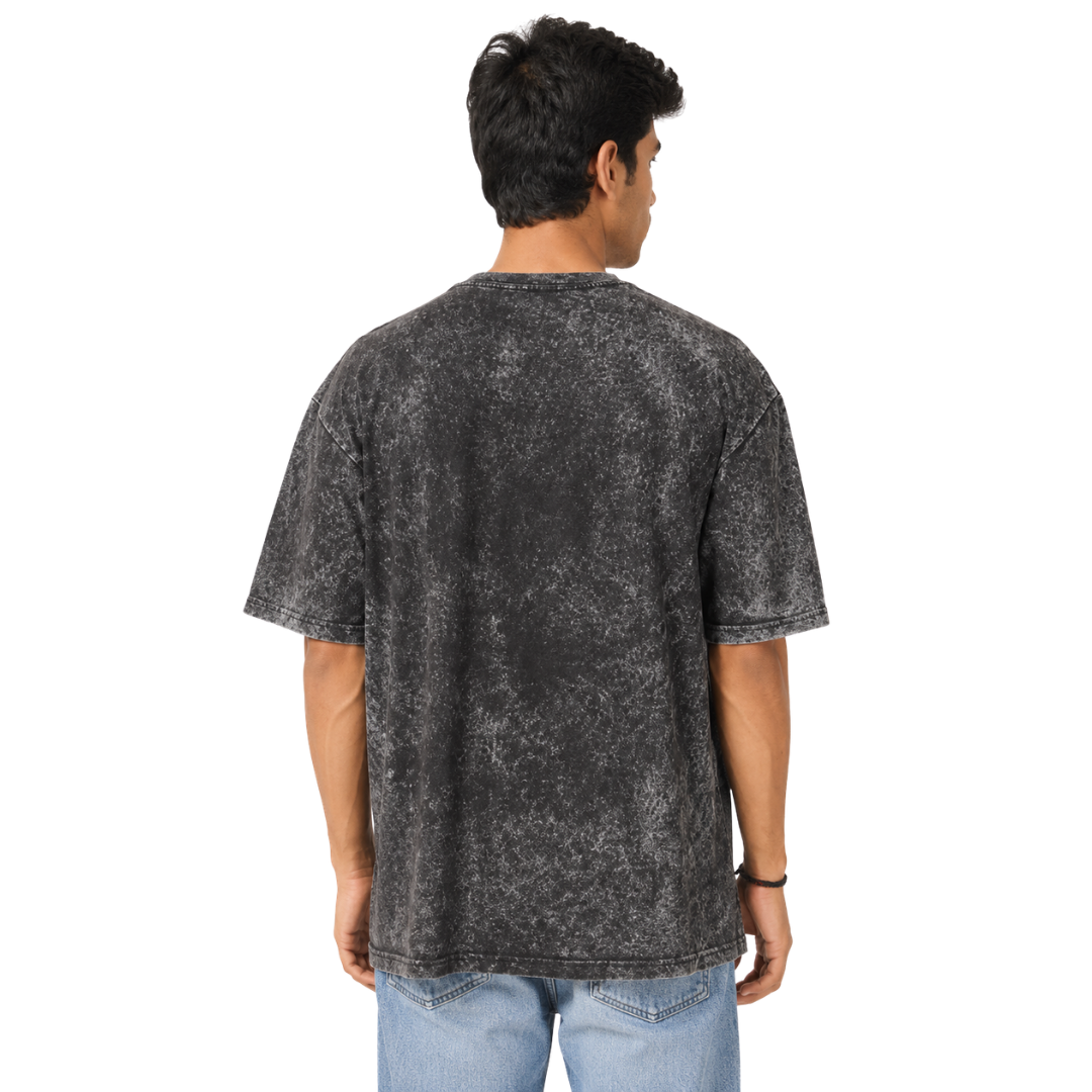240 GSM Acid Wash Oversized T-Shirt Wholesale Blank Tee