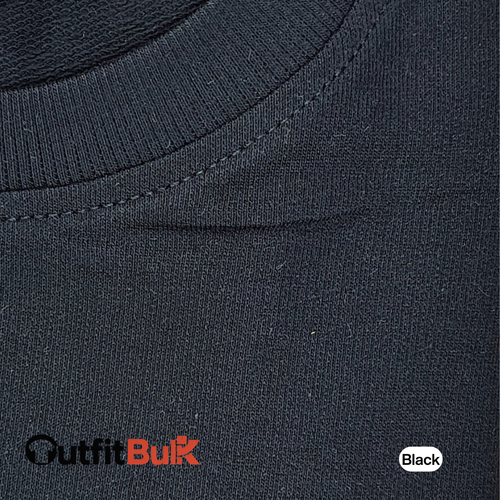 220 GSM Terry Loopknit Oversize T-Shirt Round Neck (Unisex)