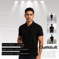 220 GSM Matty Piqué Polo T-Shirt Wholesale Blank Unisex Polo