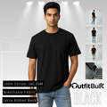 180 GSM Cotton Round Neck T-Shirt Wholesale Blank Unisex Tee